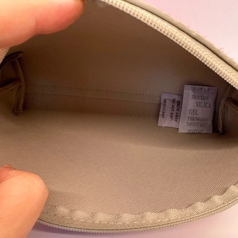NWOT Estée Lauder red cosmetic bag